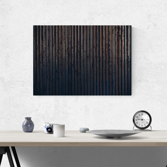 Tablou canvas abstract, Tevi ruginite [4]