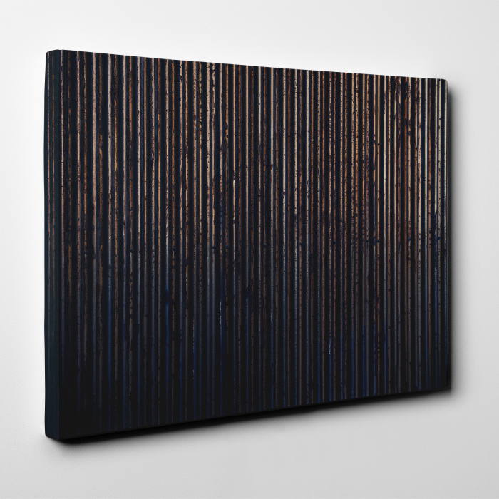 Tablou canvas abstract, Tevi ruginite [2]