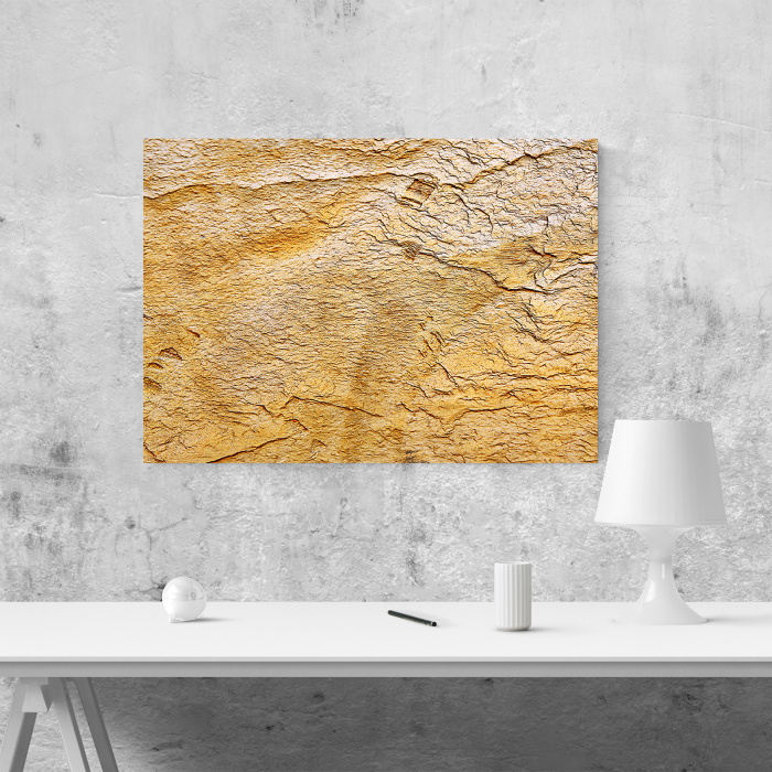Tablou canvas abstract, Textura piatra... aurie [4]
