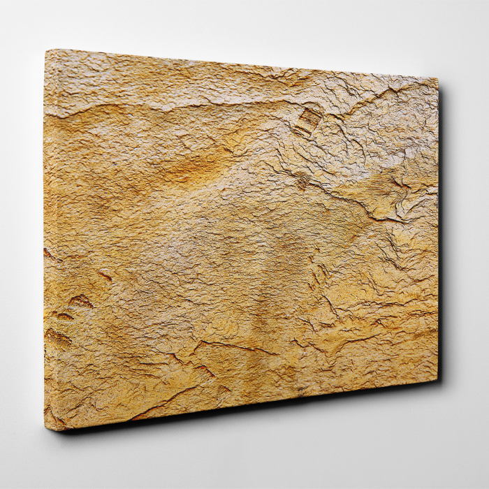 Tablou canvas abstract, Textura piatra... aurie [2]