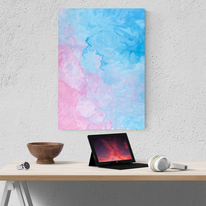 Tablou canvas abstract, Un amestec colorat [4]