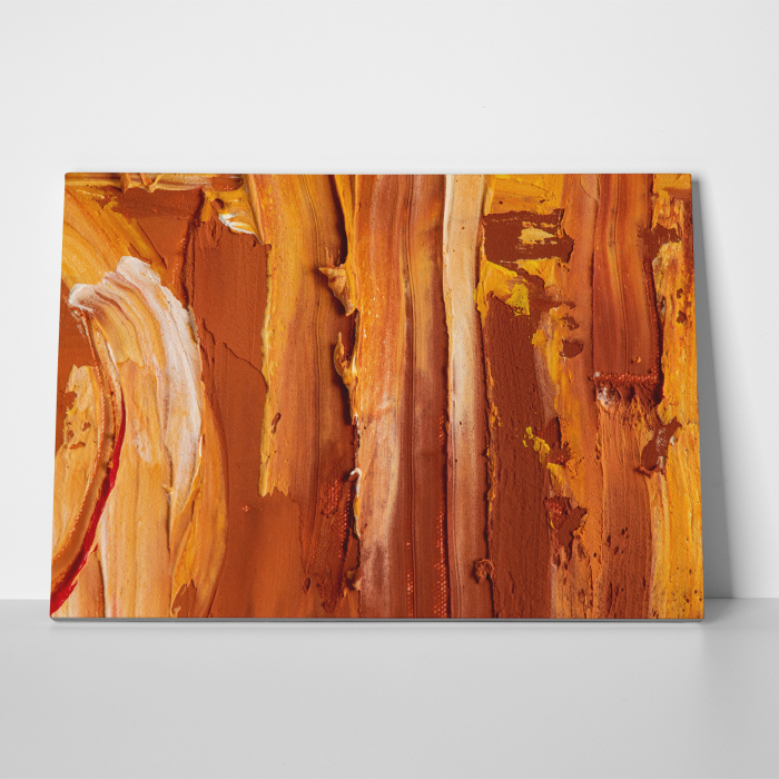 Tablou canvas abstract, Urme de pensula [3]