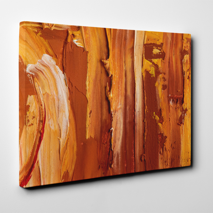 Tablou canvas abstract, Urme de pensula [2]