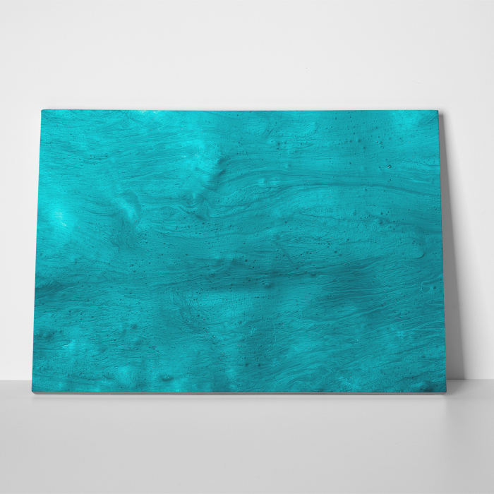 Tablou canvas abstract, Valuri albastre de vopsea [3]
