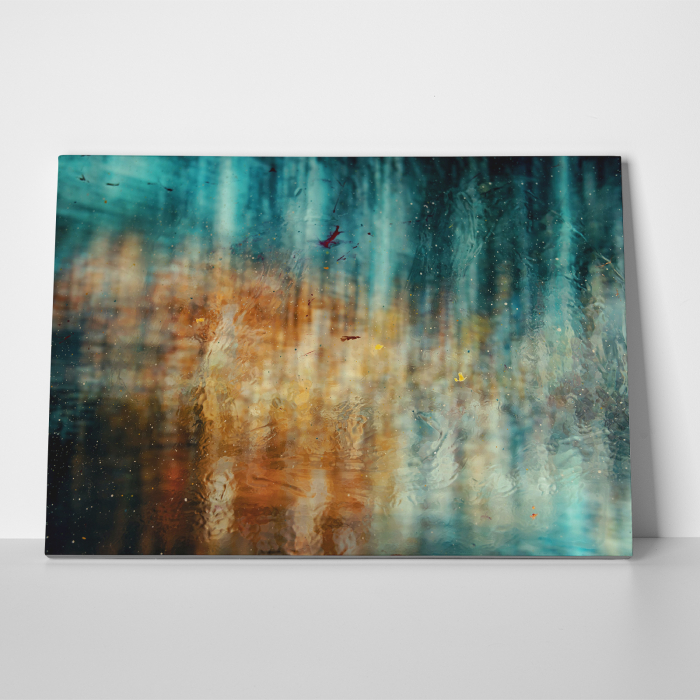 Tablou canvas abstract, Vedere incetosata [3]