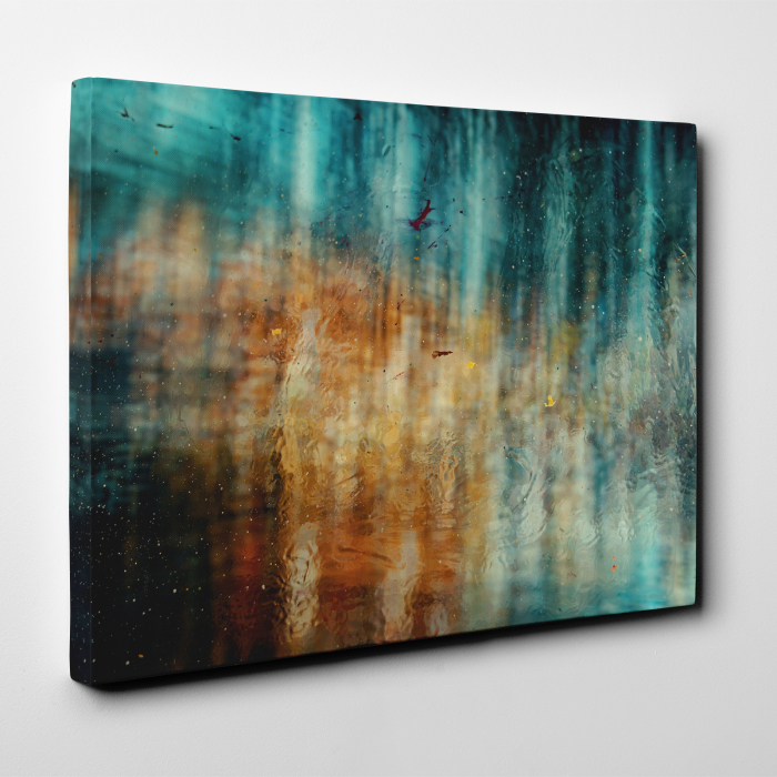 Tablou canvas abstract, Vedere incetosata [2]