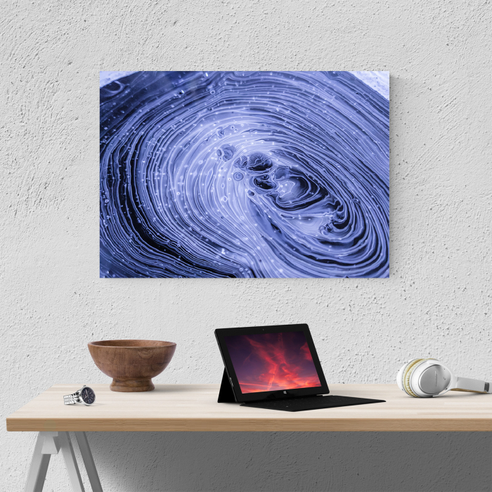 Tablou canvas abstract, Vortex albastru [4]