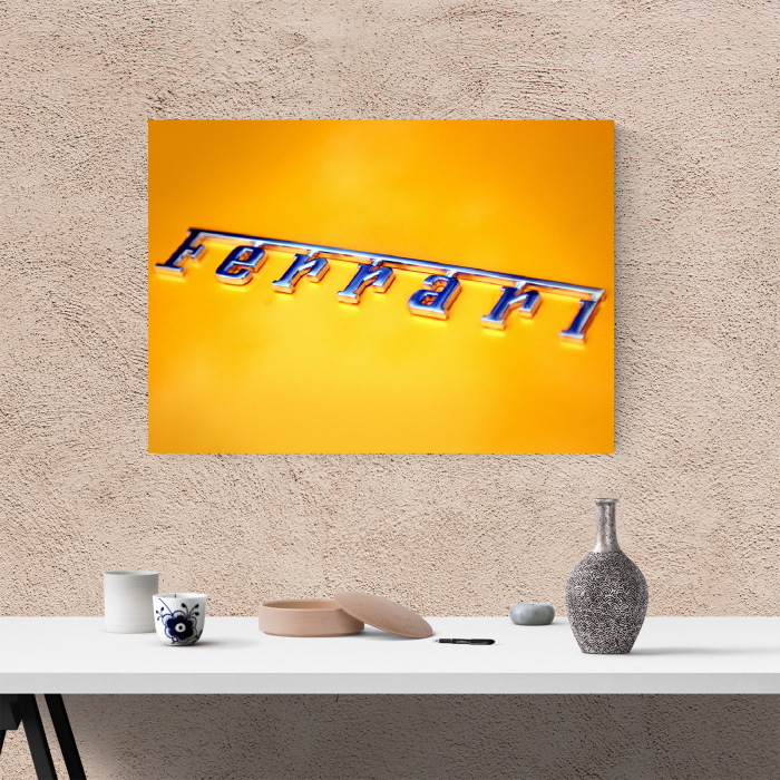 Tablou canvas auto-moto, Ferrari Logo [4]