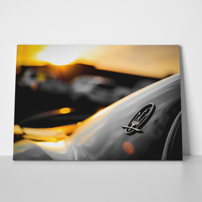 Tablou canvas auto-moto, Maserati Logo [3]