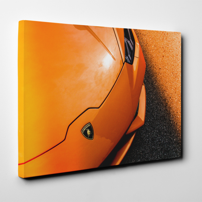 Tablou canvas auto-moto, Orange Lamborghini [2]