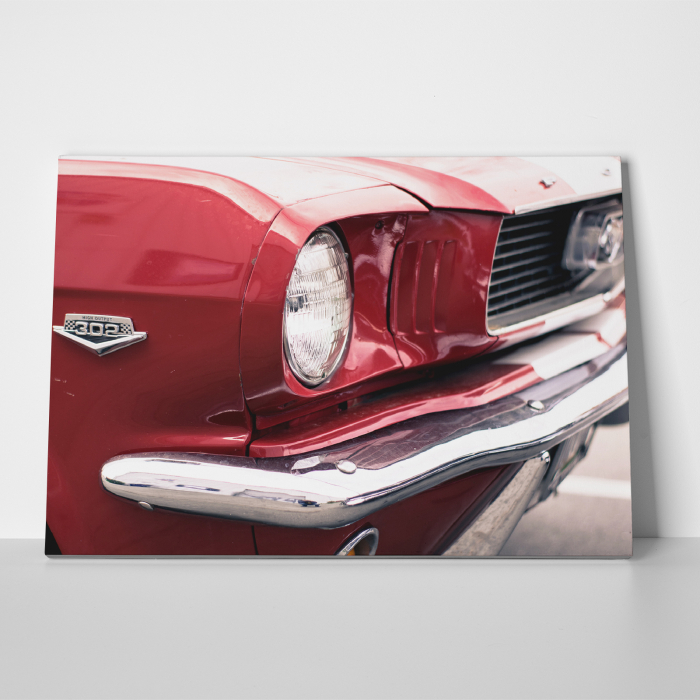 Tablou canvas auto-moto, Red Ford 312 Racing [3]