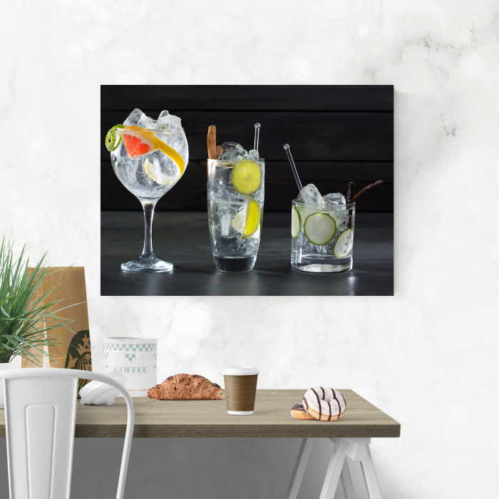 Tablou canvas bucatarie, 3 cocktail-uri [4]