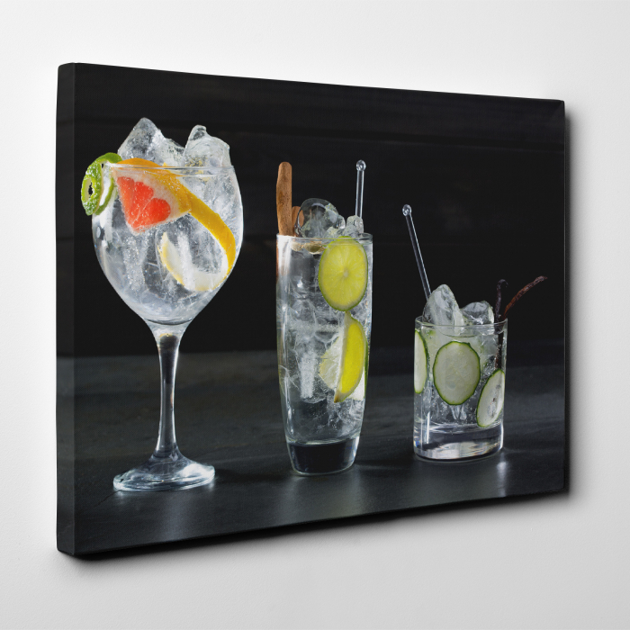 Tablou canvas bucatarie, 3 cocktail-uri [2]