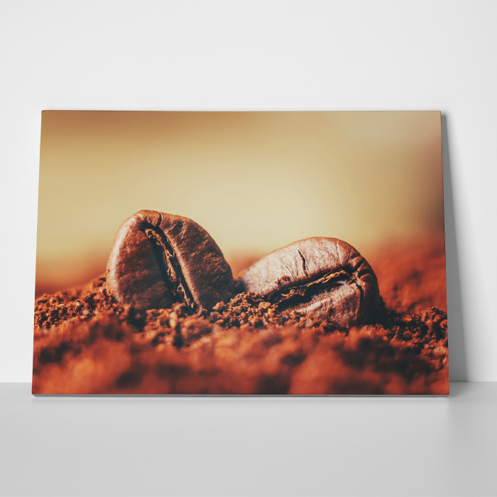 Tablou canvas bucatarie, Cafea macinata [3]