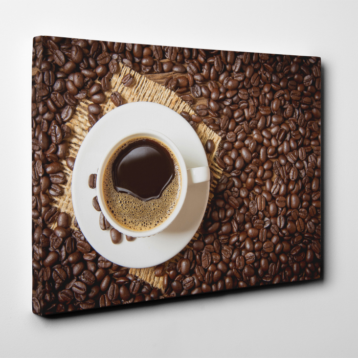 Tablou canvas bucatarie, Cafea printre... cafea [2]