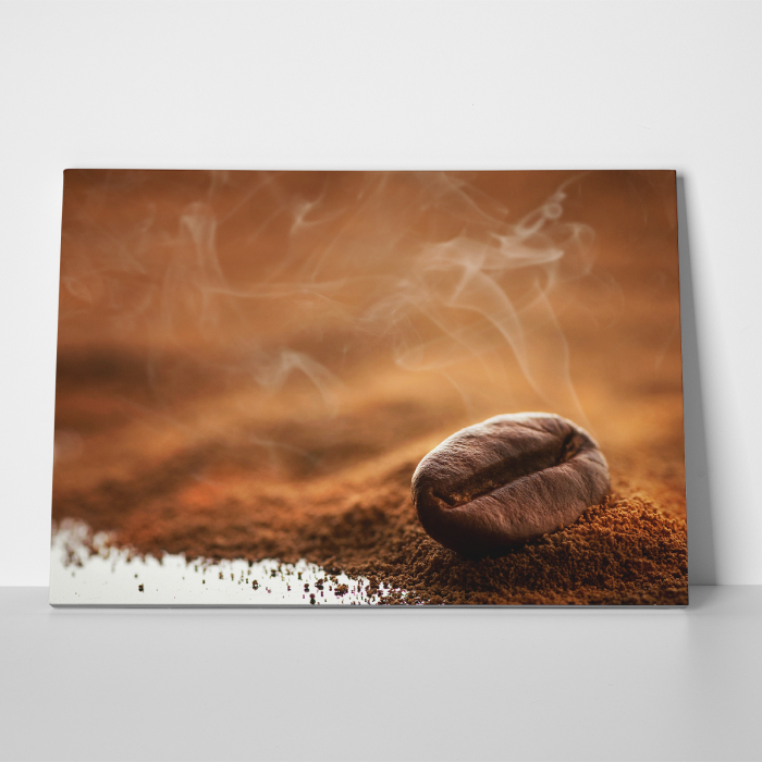 Tablou canvas bucatarie, Cafea proaspat macinata [3]