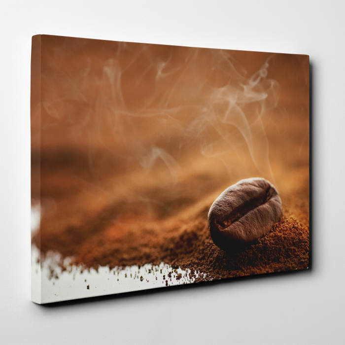 Tablou canvas bucatarie, Cafea proaspat macinata [2]