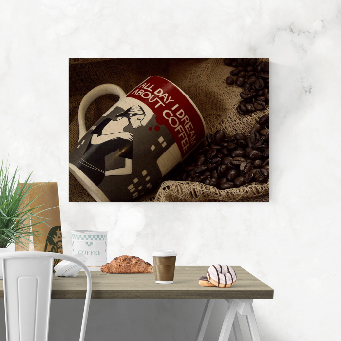 Tablou canvas bucatarie, Cana cafea [2]