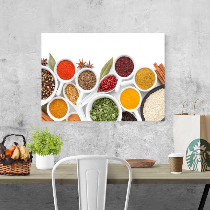 Tablou canvas bucatarie, Colorfull Spices [4]