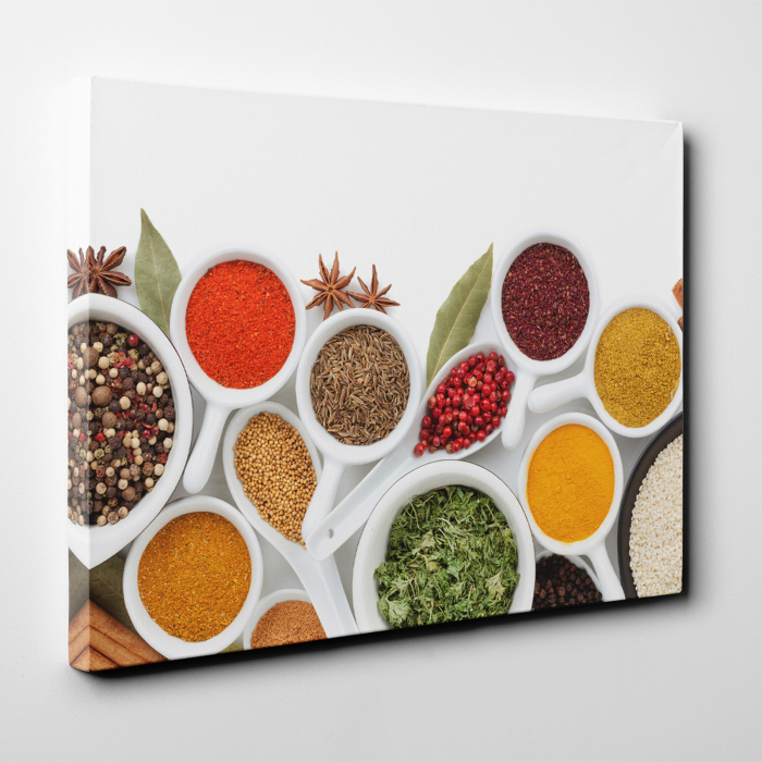 Tablou canvas bucatarie, Colorfull Spices [3]