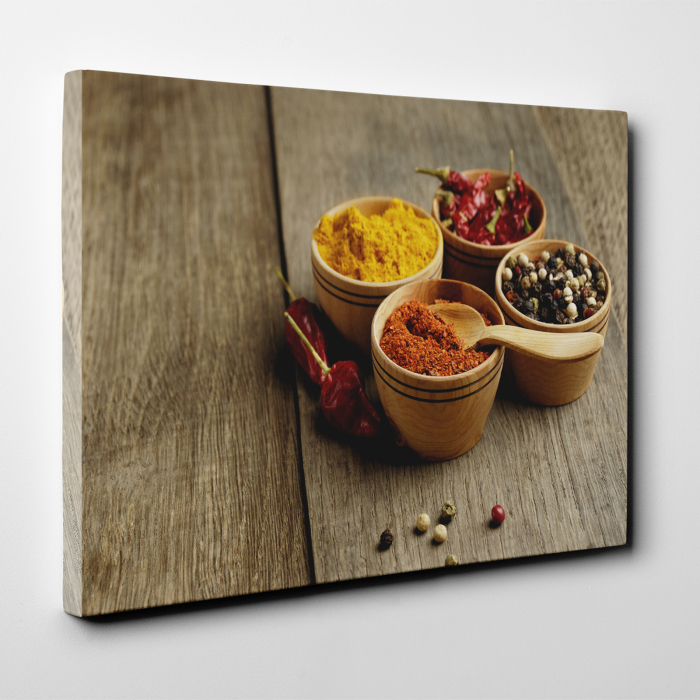 Tablou canvas bucatarie, Four Spices [3]