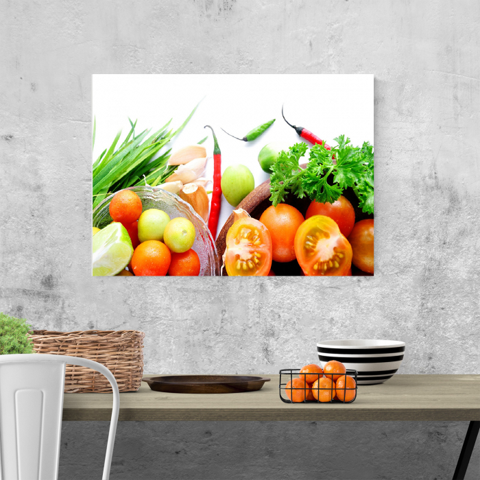 Tablou canvas bucatarie, Fresh Vegetables [2]