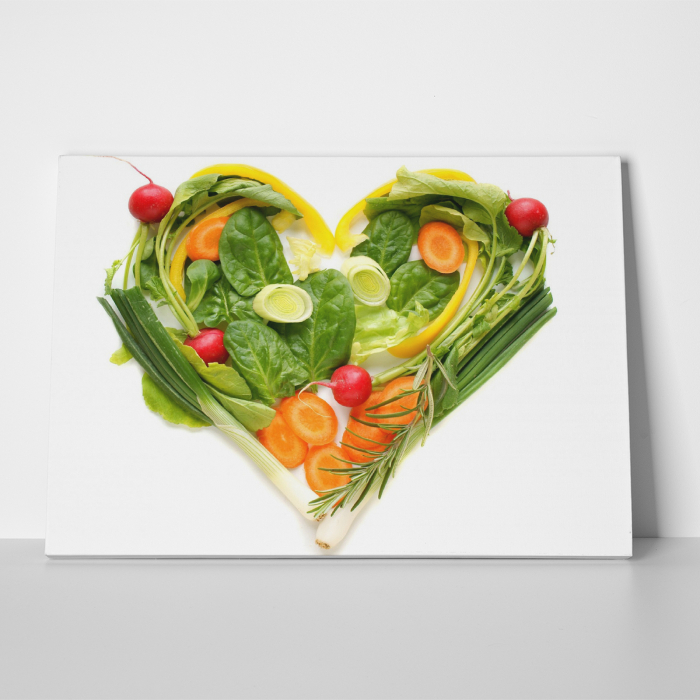 Tablou canvas bucatarie, Heart of Health [4]