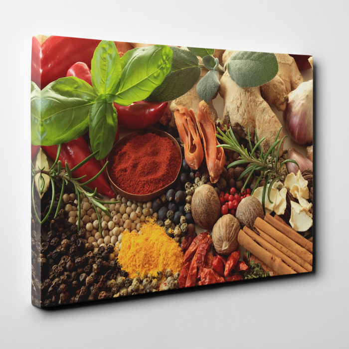 Tablou canvas bucatarie, Nuts and Spices [3]