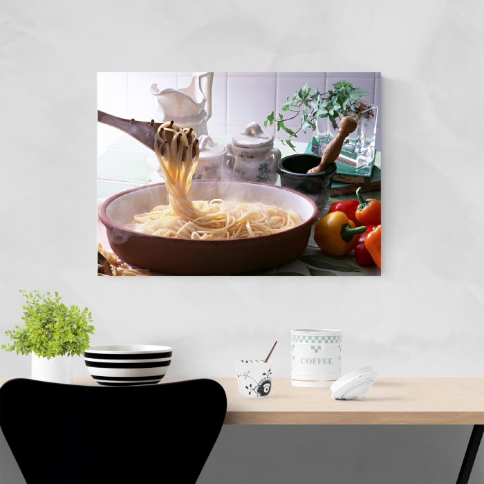 Tablou canvas bucatarie, Pasta Time [2]