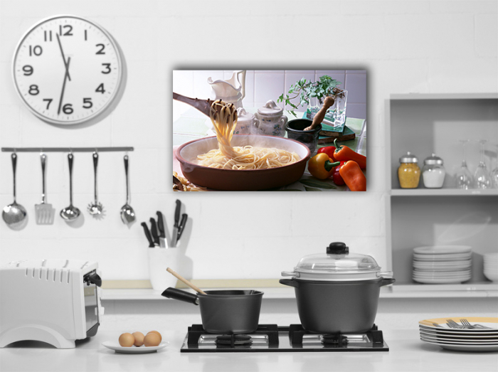Tablou canvas bucatarie, Pasta Time [3]