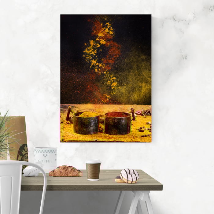 Tablou canvas bucatarie, Praf de condimente [4]