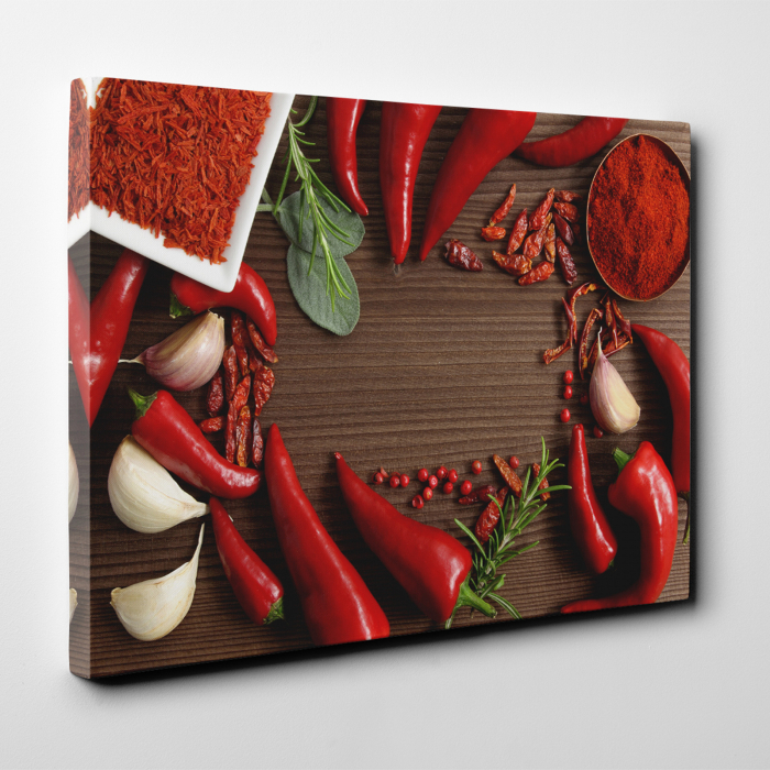 Tablou canvas bucatarie, Red and Hot [3]