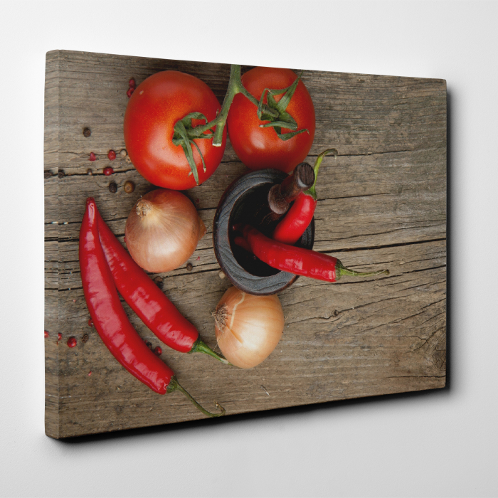 Tablou canvas bucatarie, Red Chilli [3]