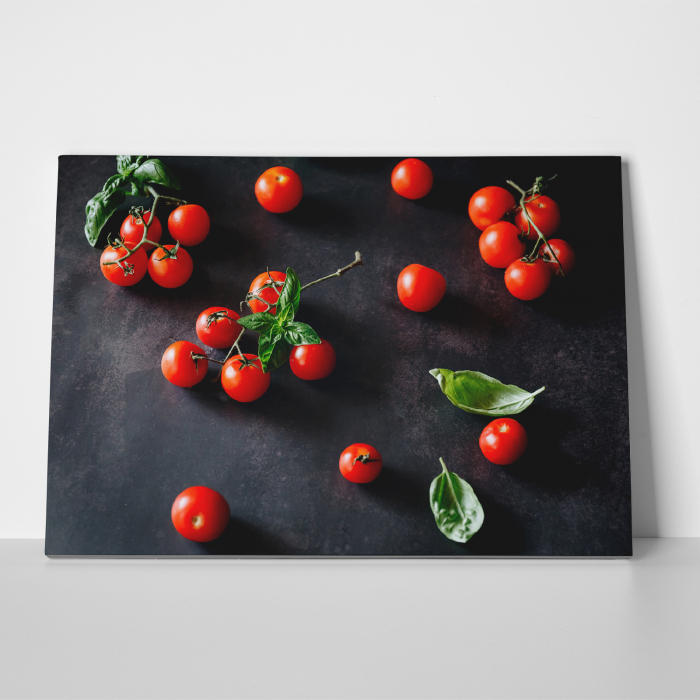 Tablou canvas bucatarie, Rosii cherry [3]