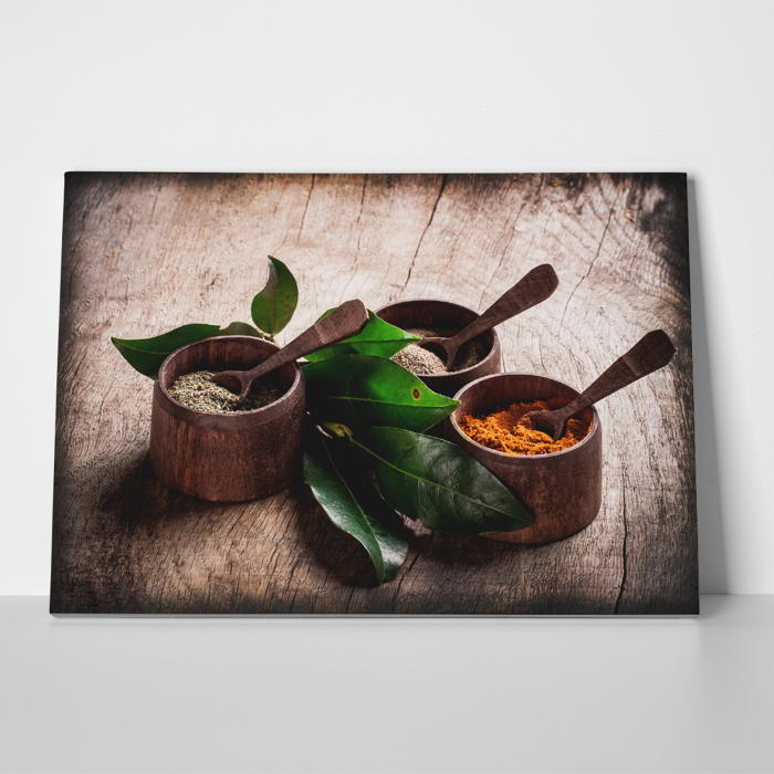Tablou canvas bucatarie, Three Spoons [4]
