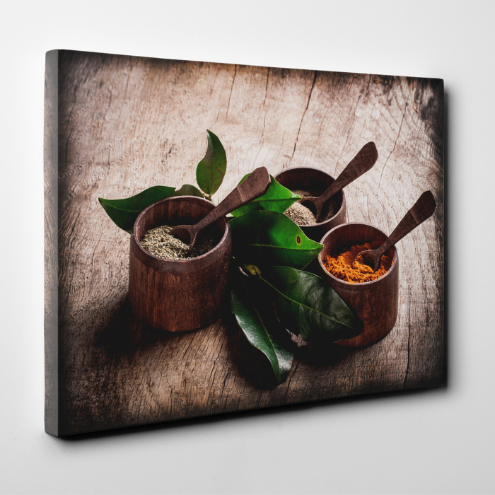 Tablou canvas bucatarie, Three Spoons [3]