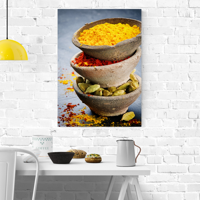 Tablou canvas bucatarie, Turmeric and Cardamon [4]