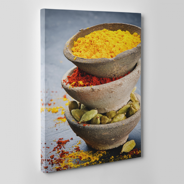 Tablou canvas bucatarie, Turmeric and Cardamon [3]