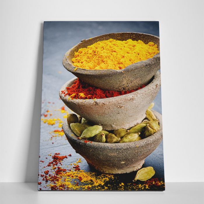 Tablou canvas bucatarie, Turmeric and Cardamon [2]
