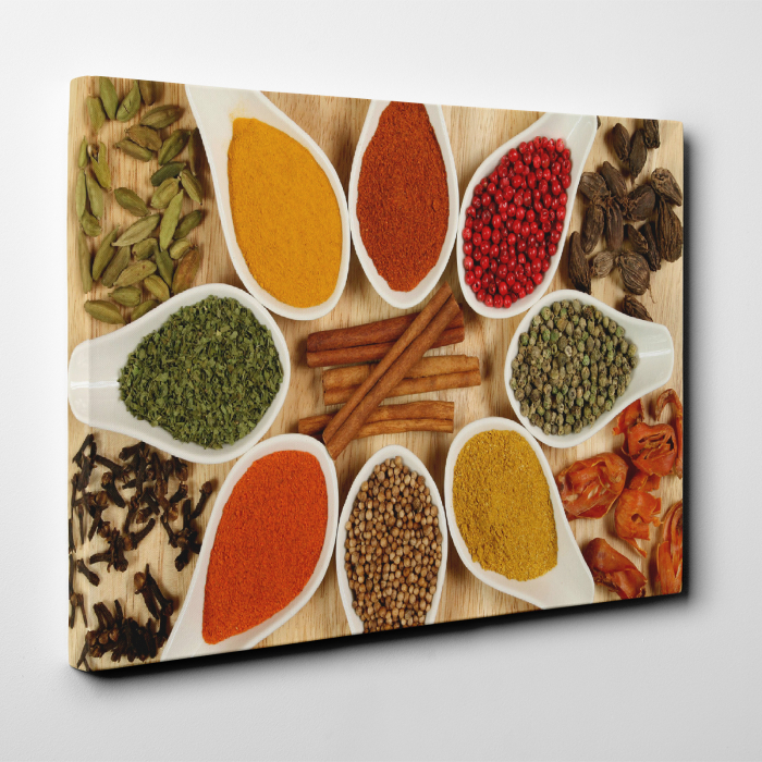 Tablou canvas bucatarie, Spoons and Spices [4]