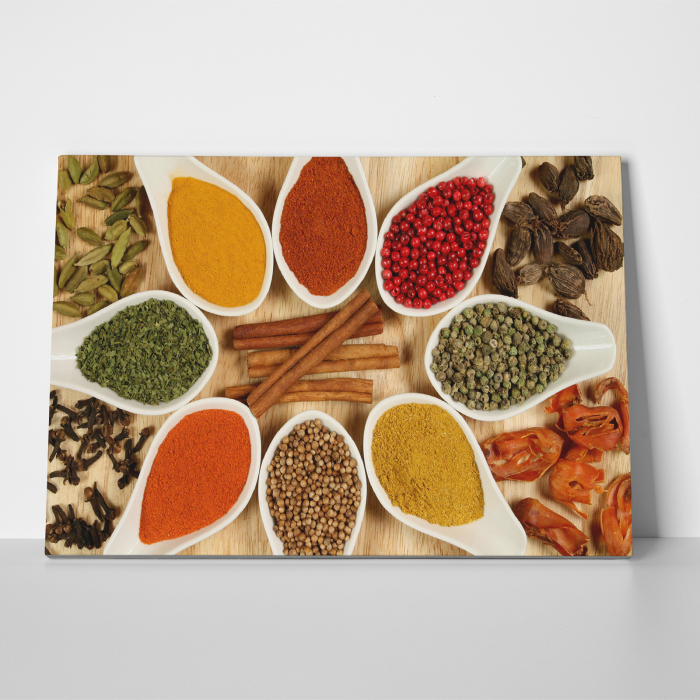 Tablou canvas bucatarie, Spoons and Spices [2]