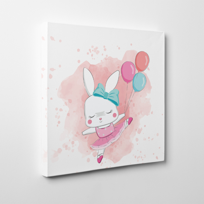 Tablou canvas cu desene pentru camera copiilor, O micuta dansatoare [3]