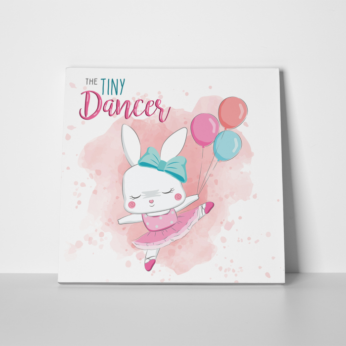 Tablou canvas cu desene pentru camera copiilor, Micuta dansatoare [2]