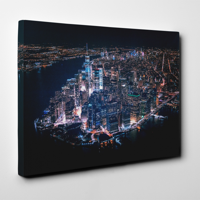 Tablou canvas destinatii faimoase, City by Night [2]