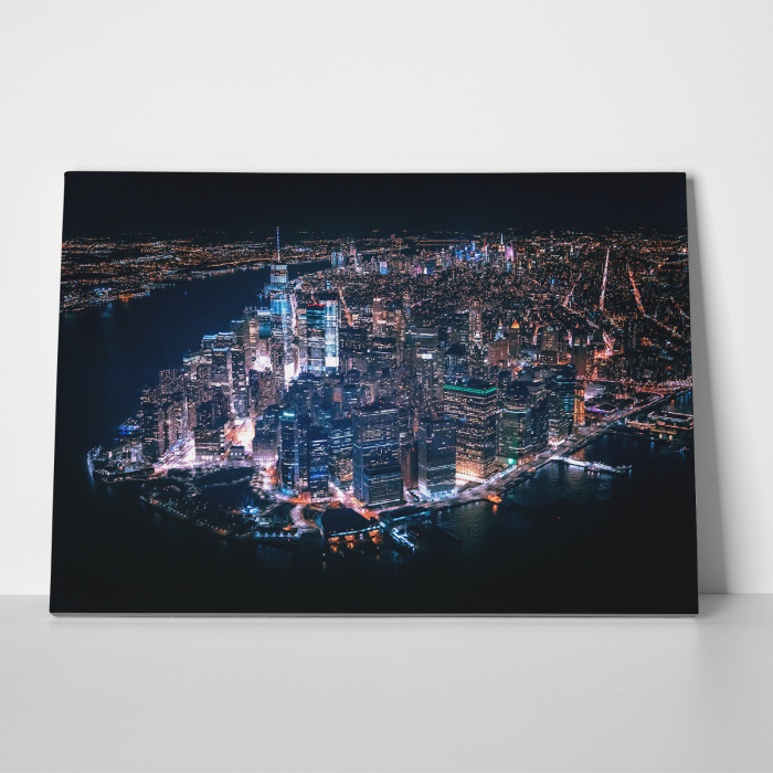 Tablou canvas destinatii faimoase, City by Night [3]