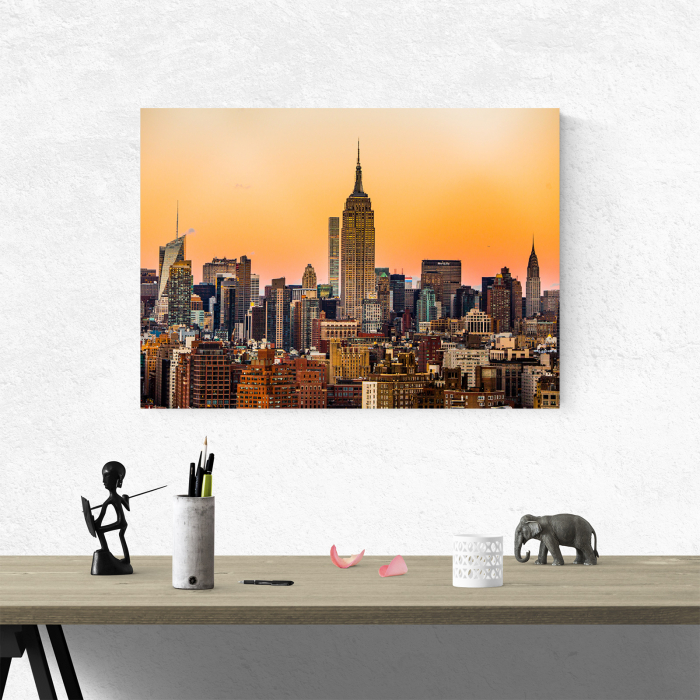 Tablou canvas destinatii faimoase, Empire State Building Sunrise [4]