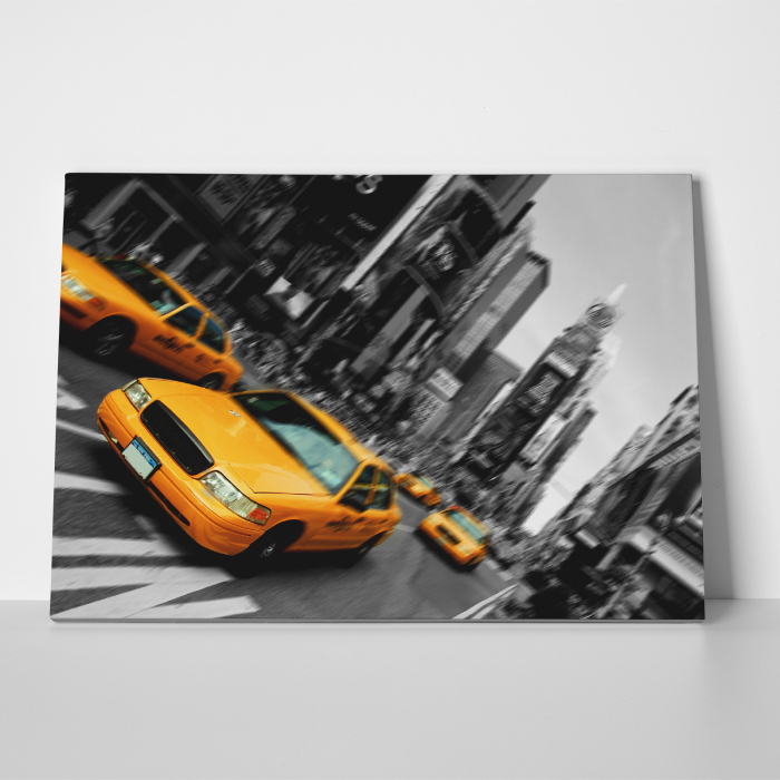 Tablou canvas destinatii faimoase, NYC Yellow Cab [3]
