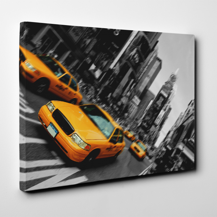 Tablou canvas destinatii faimoase, NYC Yellow Cab [2]