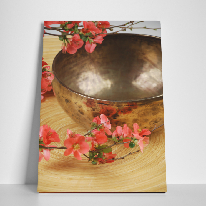 Tablou canvas Feng Shui, motiv oriental, Bowl Roses [3]