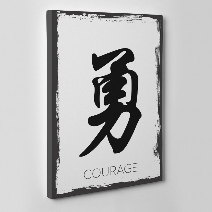 Tablou canvas Feng Shui, motiv oriental, Curaj [3]